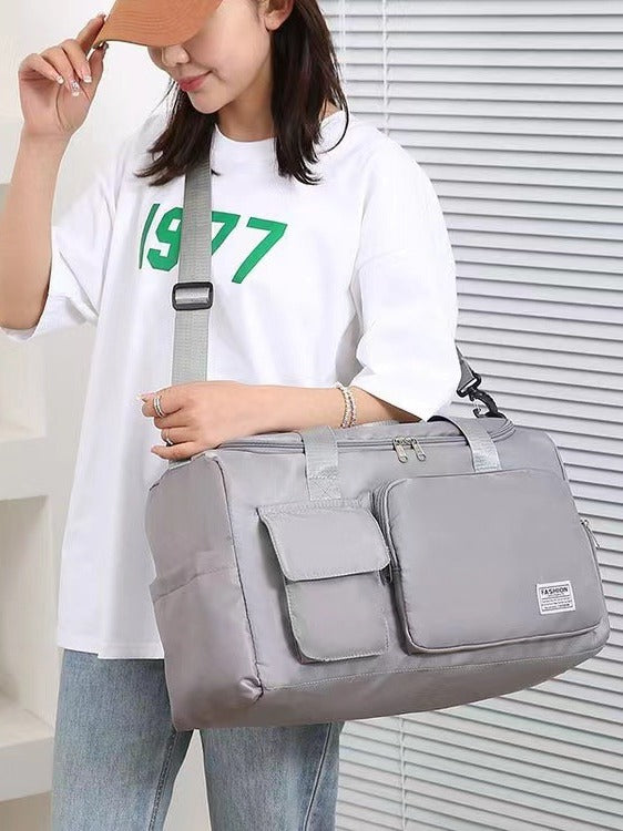 Large Gym Duffel Bag with Shoe Compartment