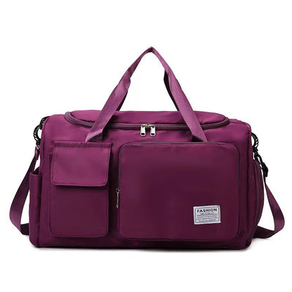 Large Gym Duffel Bag with Shoe Compartment