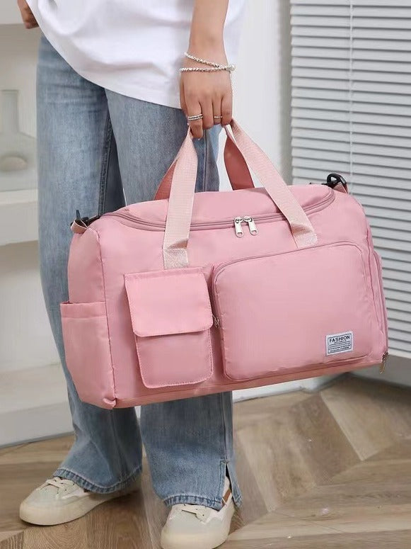 Large Gym Duffel Bag with Shoe Compartment