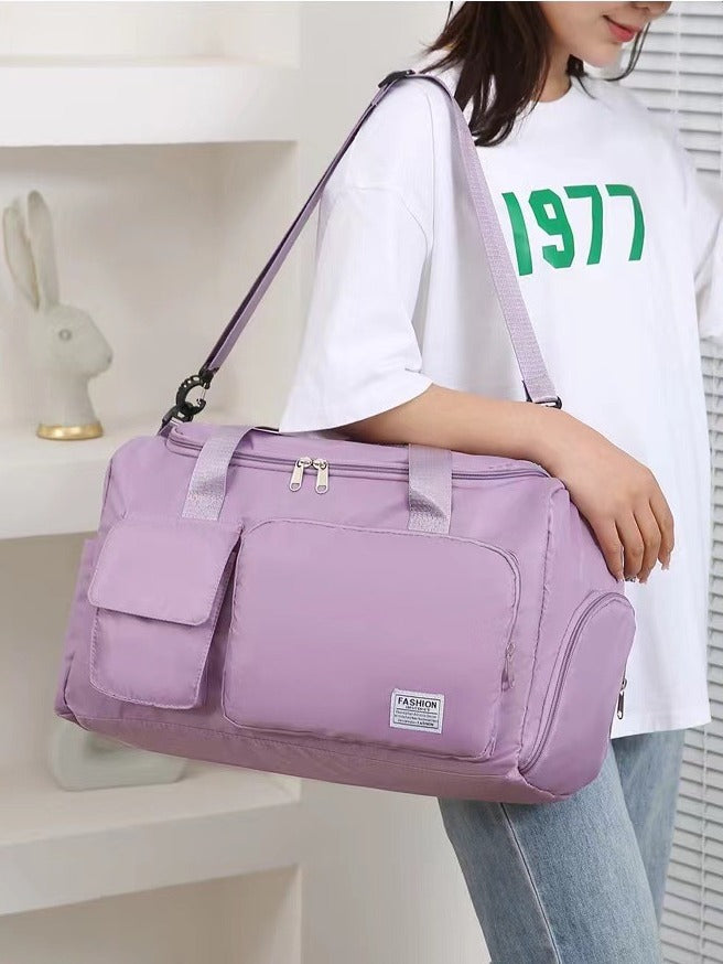 Large Gym Duffel Bag with Shoe Compartment