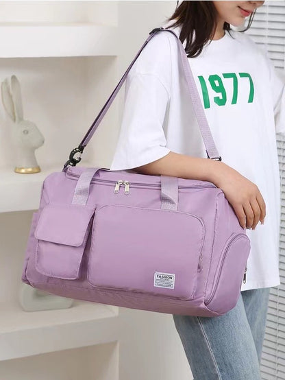 Large Gym Duffel Bag with Shoe Compartment